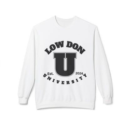 Low Don U Screwniversity Unisex Midweight Softstyle Fleece Crewneck Sweatshirt