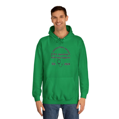 Dr. Grabbembai Dapoozy Unisex College Hoodie