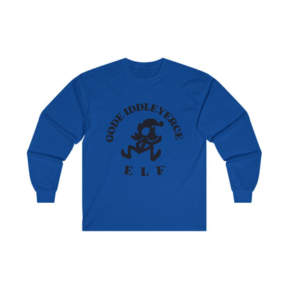 Gode Iddleyerce Elf Unisex Ultra Cotton Long Sleeve Tee