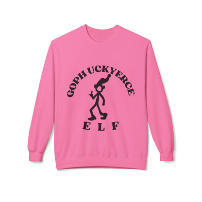 Goph Uckyerce Elf Unisex Midweight Softstyle Fleece Crewneck Sweatshirt