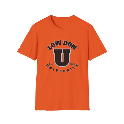 Low Don U Screwniversity Unisex Softstyle T-Shirt