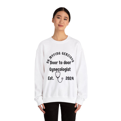 Dr. Myfing Gerzinya Unisex Heavy Blend™ Crewneck Sweatshirt