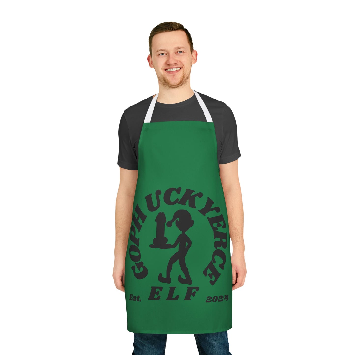 EB143 Apron  Original Vicious Van Goph Design featuring Yerce Elves