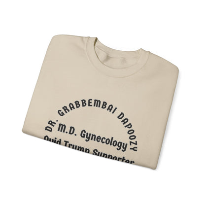 Dr. Grabbembai Dapoozy Unisex Heavy Blend™ Crewneck Sweatshirt