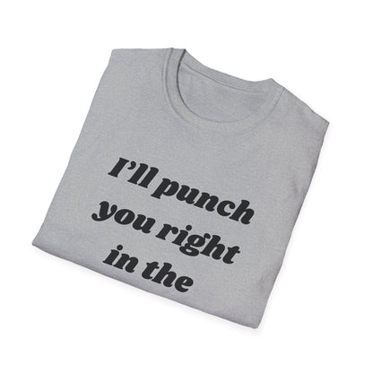 Punch In The Dique Unisex Softstyle T-Shirt