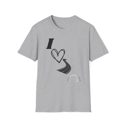 I Love Road Dome Unisex Softstyle T-Shirt