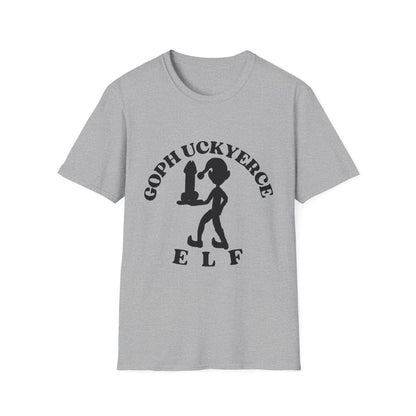 Goph Uckyerce Elf Dildo Service Unisex Softstyle T-Shirt