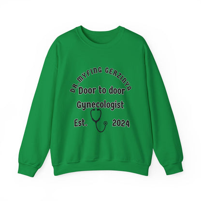 Dr. Myfing Gerzinya Unisex Heavy Blend™ Crewneck Sweatshirt