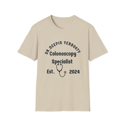 Dr. Deepin Yerbooty Unisex Softstyle T-Shirt