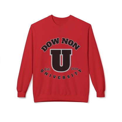 Dow Non U Screwniversity Unisex Midweight Softstyle Fleece Crewneck Sweatshirt