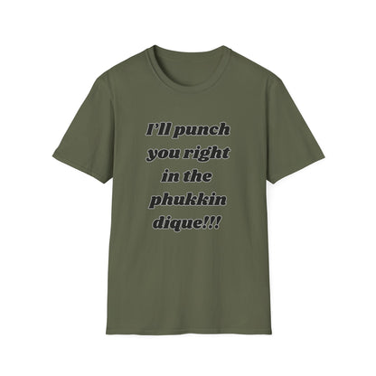 Punch In The Dique Unisex Softstyle T-Shirt