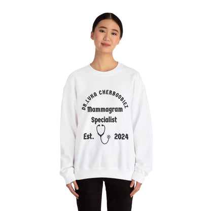 Dr. Luka Cherboobiez Unisex Heavy Blend™ Crewneck Sweatshirt