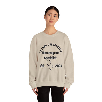 Dr. Luka Cherboobiez Unisex Heavy Blend™ Crewneck Sweatshirt