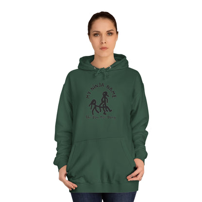 Shi Zon Mei Dong My Ninja Name Unisex College Hoodie