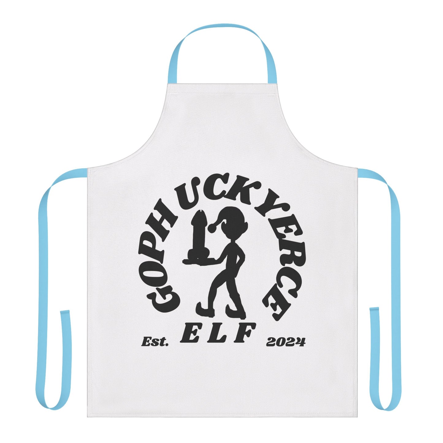 EB143 Elf Apron, 5-Color Straps (AOP)