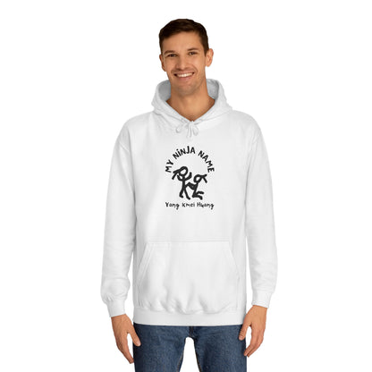 Yang Kmei Huang My Ninja Name Unisex College Hoodie