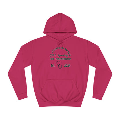 Dr. Grabbembai Dapoozy Unisex College Hoodie