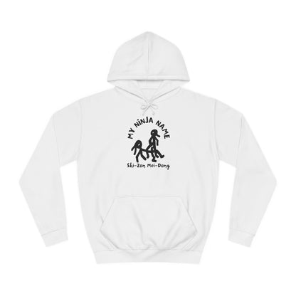 Shi Zon Mei Dong My Ninja Name Unisex College Hoodie