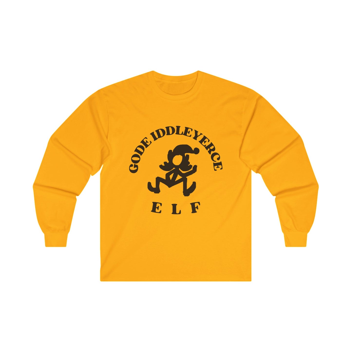 Gode Iddleyerce Elf Unisex Ultra Cotton Long Sleeve Tee