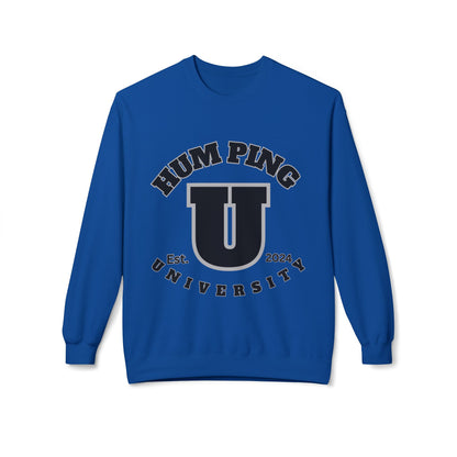 Hum Ping U Screwniversity Unisex Midweight Softstyle Fleece Crewneck Sweatshirt