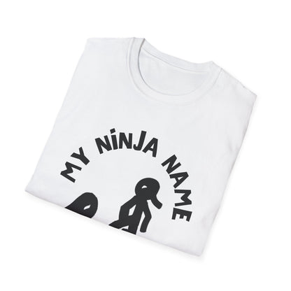 She's On My Dong My Ninja Name Unisex Softstyle T-Shirt