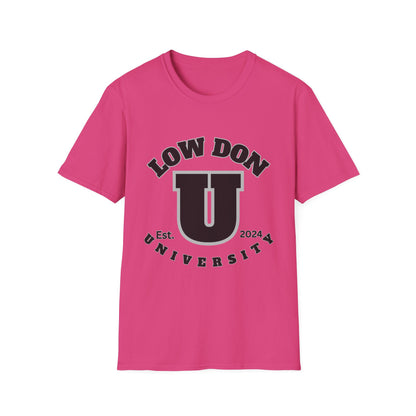 Low Don U Screwniversity Unisex Softstyle T-Shirt