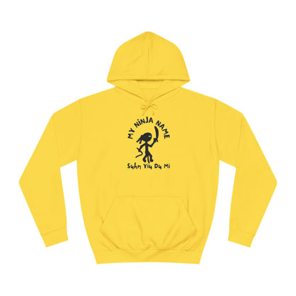 Suhn Yiu Du Mi My Ninja Name Unisex College Hoodie