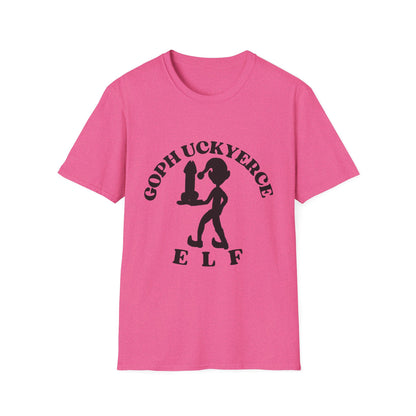 Goph Uckyerce Elf Dildo Service Unisex Softstyle T-Shirt