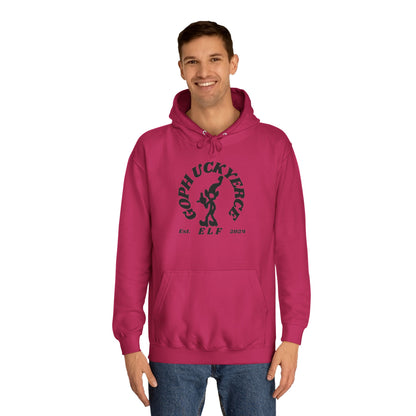 Goph Uckyerce Elf EB130 Unisex College Hoodie