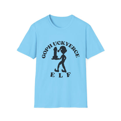 Goph Uckyerce Elf Dildo Service Unisex Softstyle T-Shirt