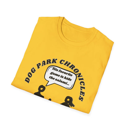 Dog Park Hide The Salami Unisex Softstyle T-Shirt