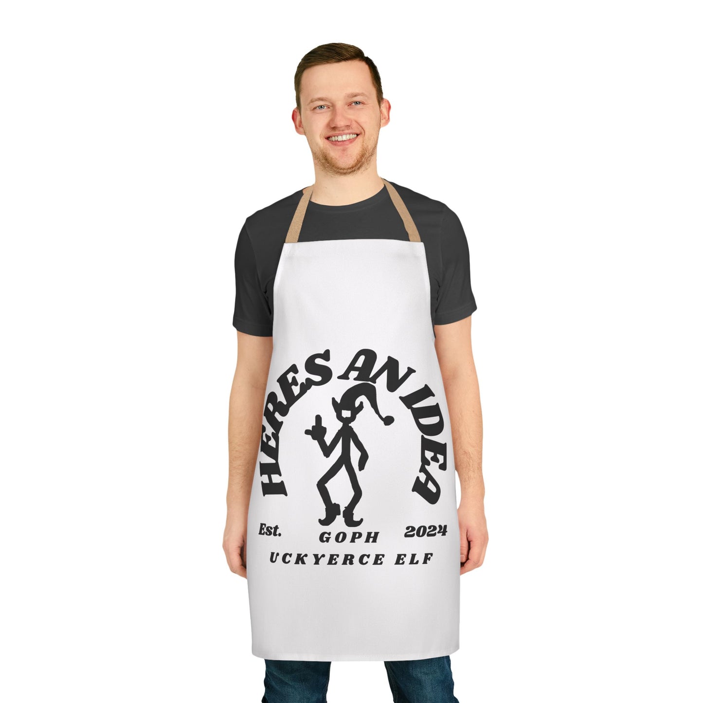 EB145 Elf Apron, 5-Color Straps (AOP)