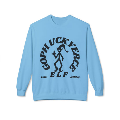 Goph Uckyerce Elf Unisex Midweight Softstyle Fleece Crewneck Sweatshirt