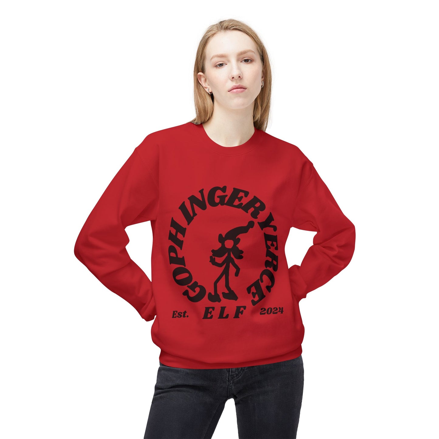 EB131 Unisex Midweight Softstyle Fleece Crewneck Sweatshirt