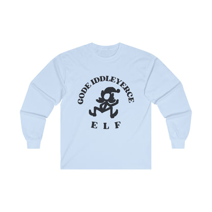 Gode Iddleyerce Elf Unisex Ultra Cotton Long Sleeve Tee