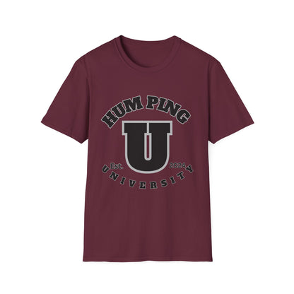 Hum Ping U Screwniversity Unisex Softstyle T-Shirt