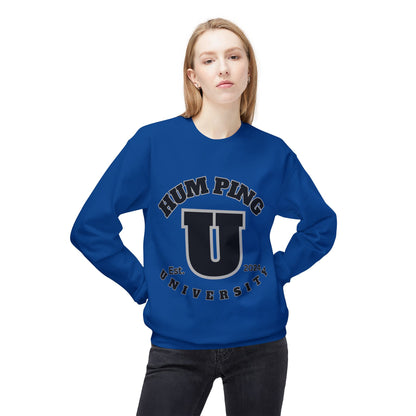 Hum Ping U Screwniversity Unisex Midweight Softstyle Fleece Crewneck Sweatshirt