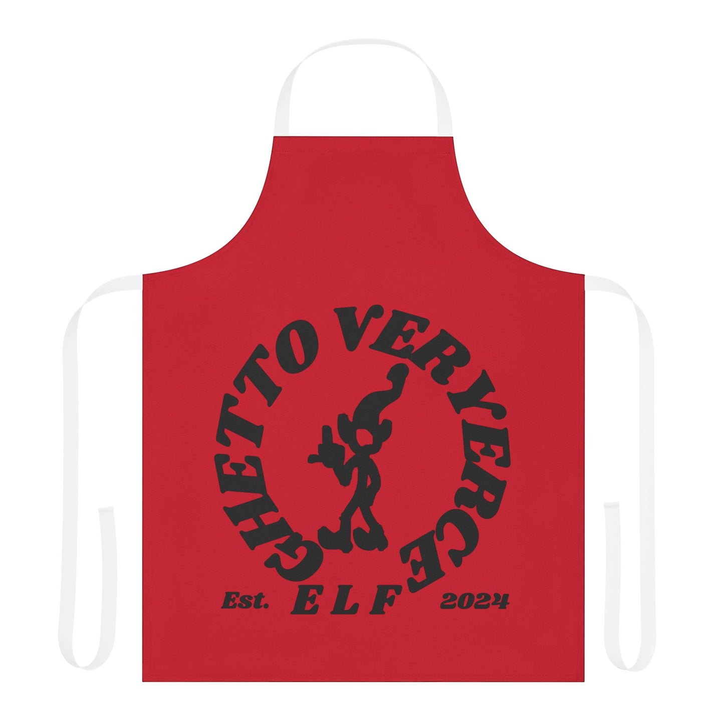 EB140 Apron Original Vicious Van Goph Design featuring yerce Elves