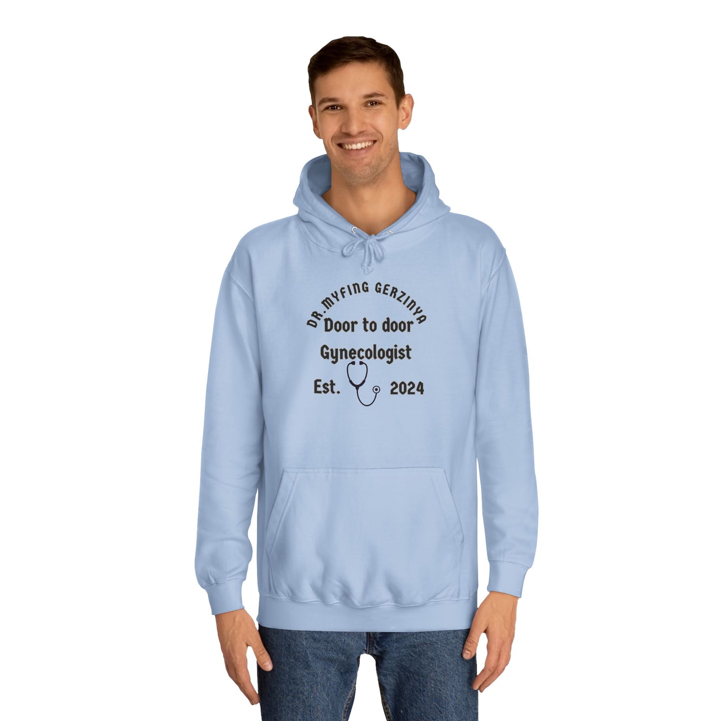 DR336 Unisex College Hoodie