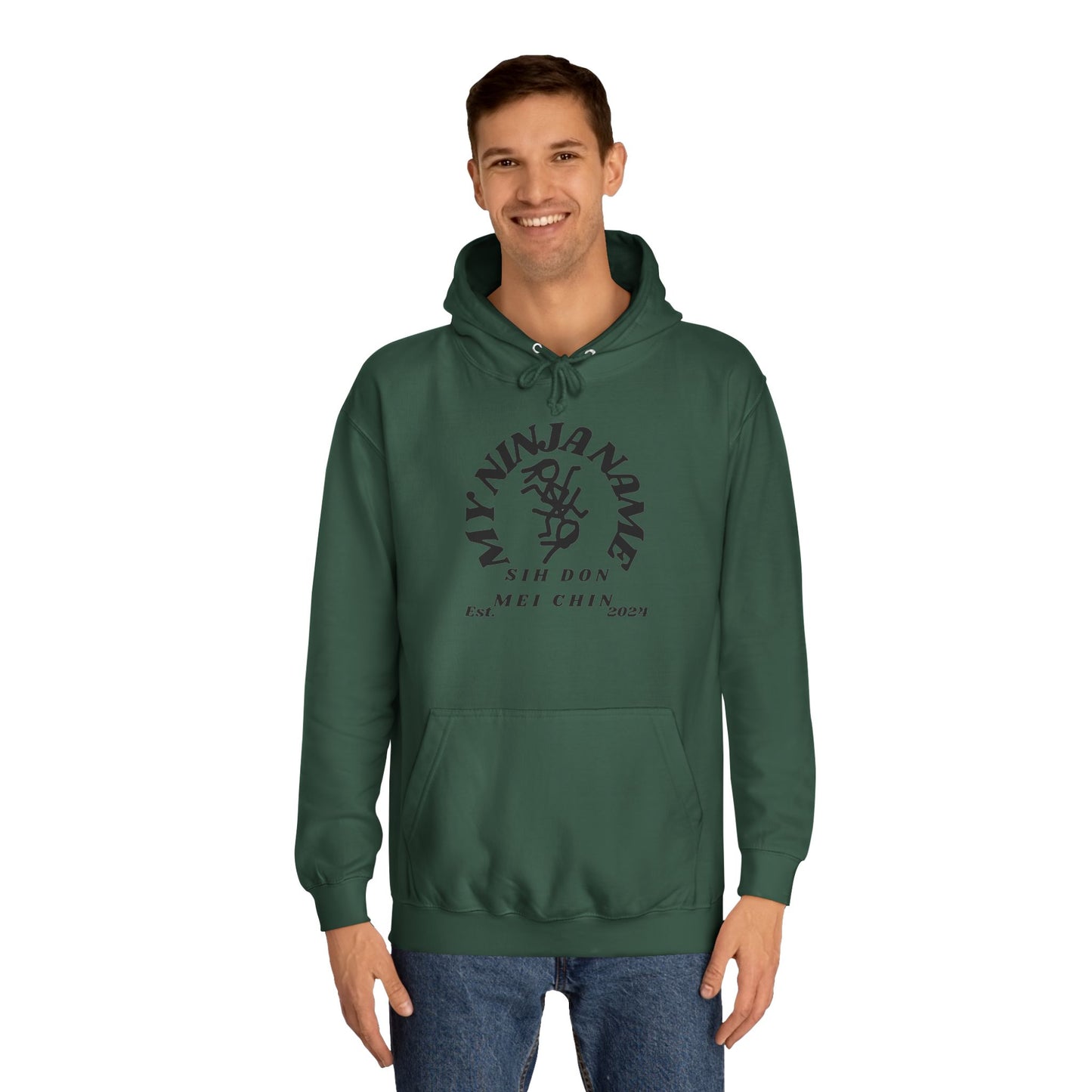 NJ207 Unisex College Hoodie