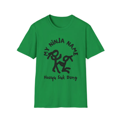 Yank My Wang My Ninja Name Unisex Softstyle T-Shirt