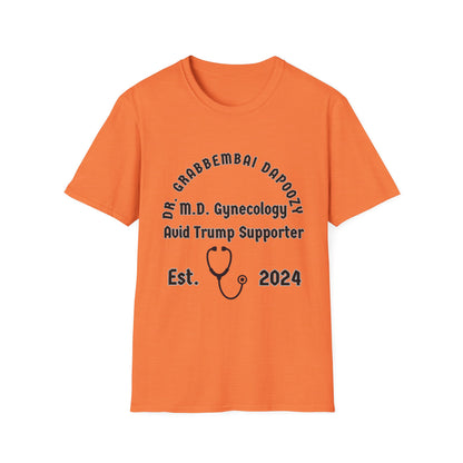 Dr. Grabbembai Dapoozy Unisex Softstyle T-Shirt