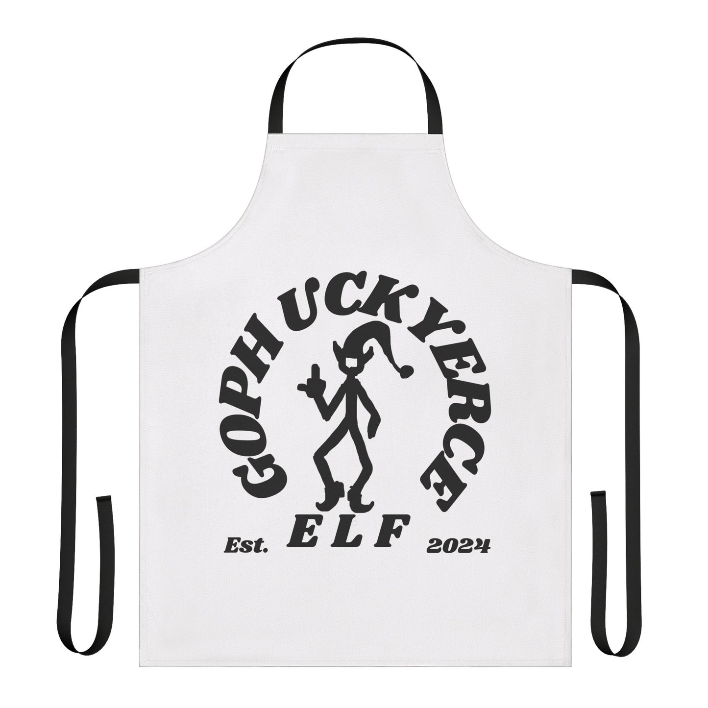 EB142 Elf Apron, 5-Color Straps (AOP)