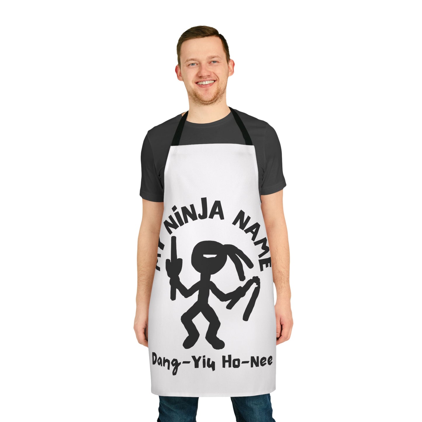 NJ190 Ninja Apron, 5-Color Straps (AOP)