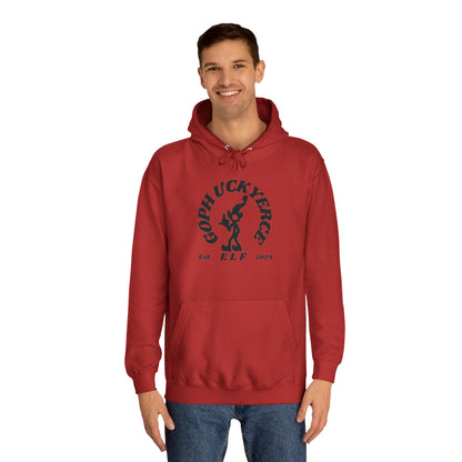 Goph Uckyerce Elf EB130 Unisex College Hoodie