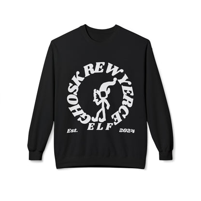 Ghosk Rewyerce Elf Unisex Midweight Softstyle Fleece Crewneck Sweatshirt