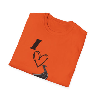 I Love Road Dome Unisex Softstyle T-Shirt