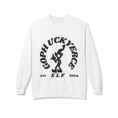 Goph Uckyerce Elf Unisex Midweight Softstyle Fleece Crewneck Sweatshirt