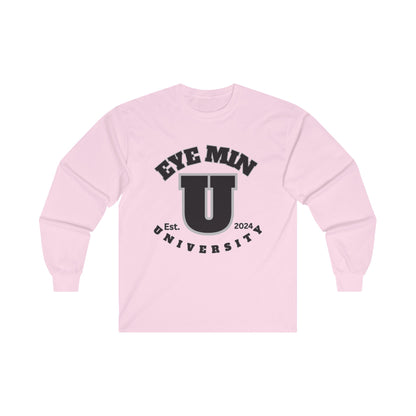 Eye Min U Screwniversity Unisex Ultra Cotton Long Sleeve Tee