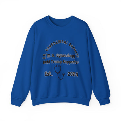 Dr. Grabbembai Dapoozy Unisex Heavy Blend™ Crewneck Sweatshirt